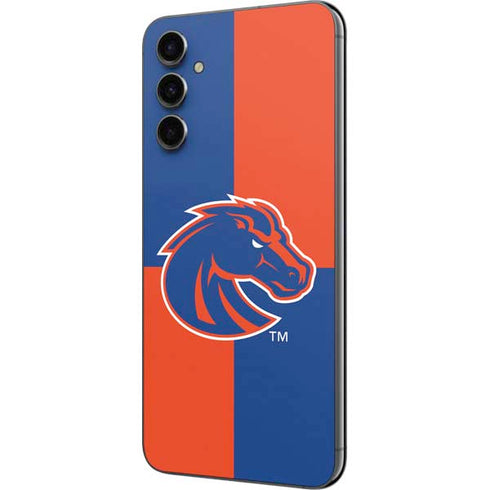 Boise State University Broncos Checkered Galaxy A14 5G Skin
